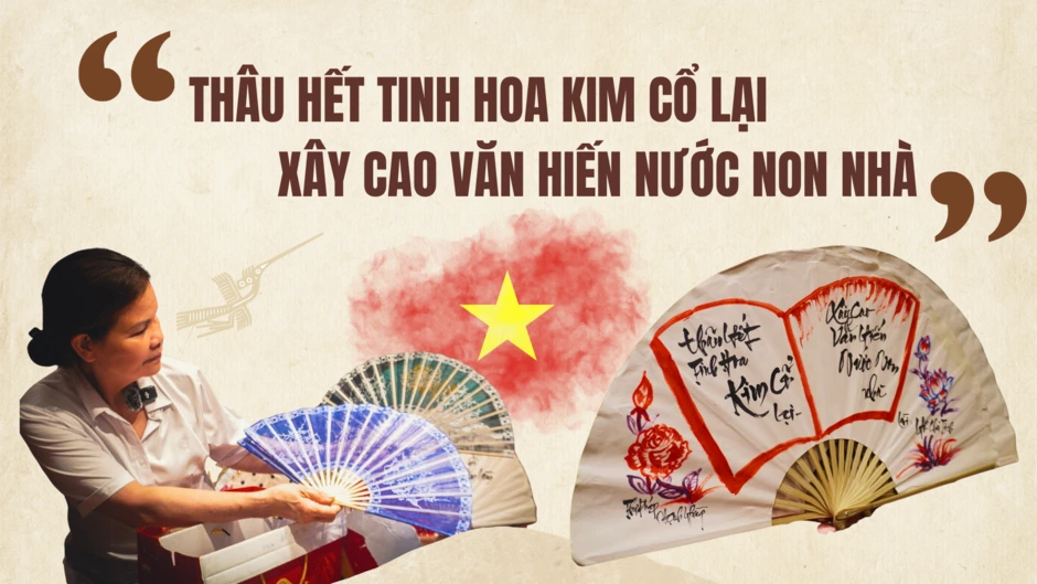 Quạt Chàng Sơn: Chiếc quạt mang hơi thở của tre, của giấy và của bàn tay người thợ Quạt Chàng Sơn: Chiếc quạt mang hơi thở của tre, của giấy và của bàn tay người thợ
