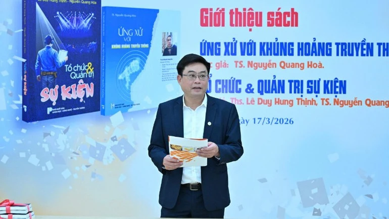 Ra mắt hai cuốn sách về tổ chức, quản trị sự kiện và xử lý khủng hoảng truyền thông Ra mắt hai cuốn sách về tổ chức, quản trị sự kiện và xử lý khủng hoảng truyền thông