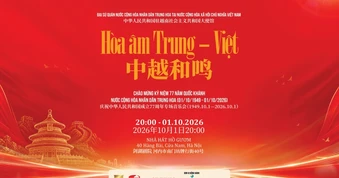 Sắp diễn ra chương trình nghệ thuật “Hòa âm Trung-Việt”