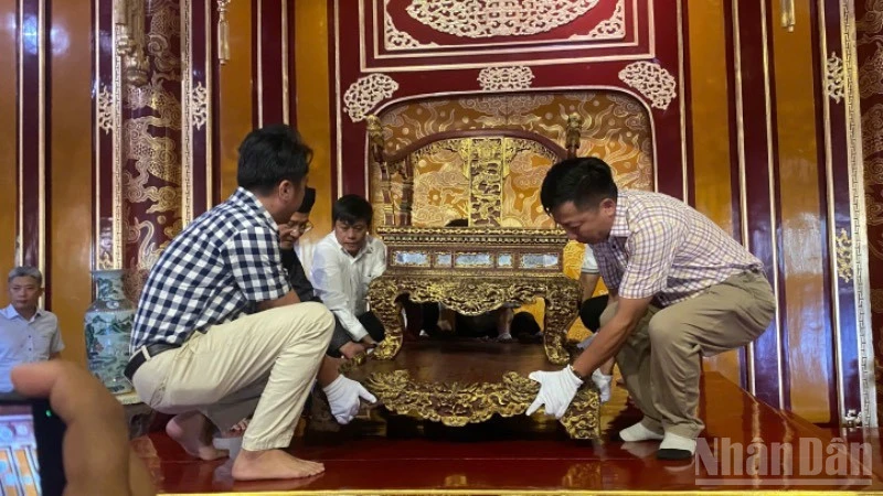 Sau sự cố Ngai vua triều Nguyễn: Bảo vệ bảo vật quốc gia cần sự chung tay của cộng đồng