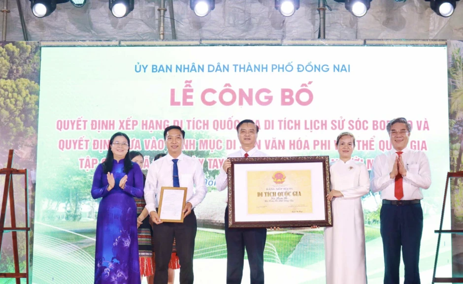 Sóc Bom Bo được công nhận là di tích quốc gia Sóc Bom Bo được công nhận là di tích quốc gia