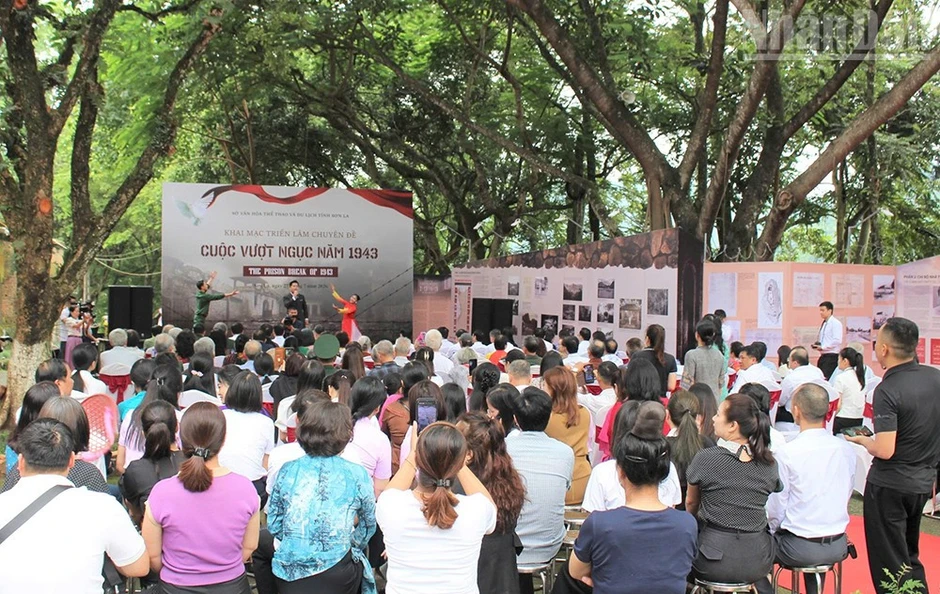 Sơn La khai mạc triển lãm chuyên đề về "Cuộc vượt ngục năm 1943" Sơn La khai mạc triển lãm chuyên đề về "Cuộc vượt ngục năm 1943"