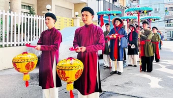 Tái hiện lễ cưới Nam Bộ xưa
