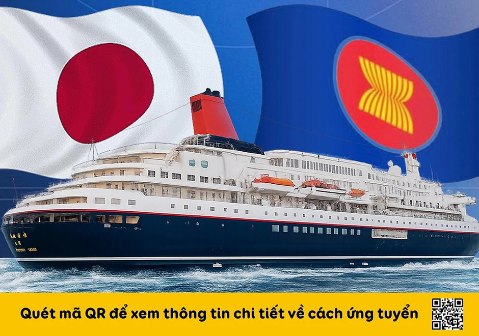 Tàu Thanh niên Đông Nam Á-Nhật Bản lần thứ 50 tuyển 20 đại biểu Việt Nam Tàu Thanh niên Đông Nam Á-Nhật Bản lần thứ 50 tuyển 20 đại biểu Việt Nam