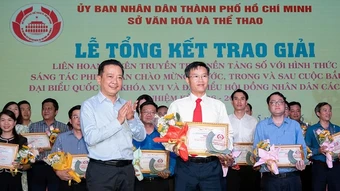 Thành phố Hồ Chí Minh: Trao giải Liên hoan tuyên truyền trên nền tảng số