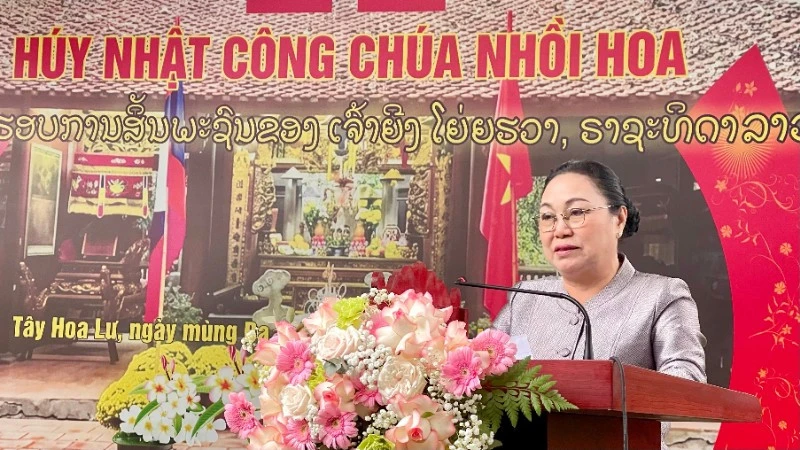 Thắt chặt tình hữu nghị Việt-Lào qua lễ Húy nhật Công chúa Nhồi Hoa năm 2026 Thắt chặt tình hữu nghị Việt-Lào qua lễ Húy nhật Công chúa Nhồi Hoa năm 2026