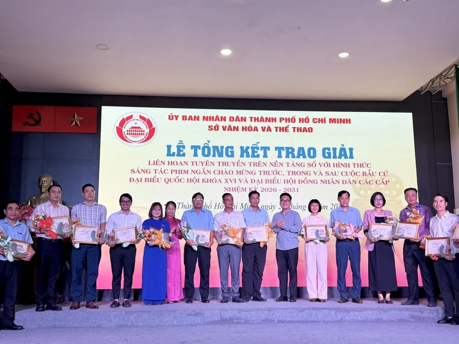 TP.HCM: Trao giải liên hoan phim ngắn tuyên truyền bầu cử trên nền tảng số TP.HCM: Trao giải liên hoan phim ngắn tuyên truyền bầu cử trên nền tảng số