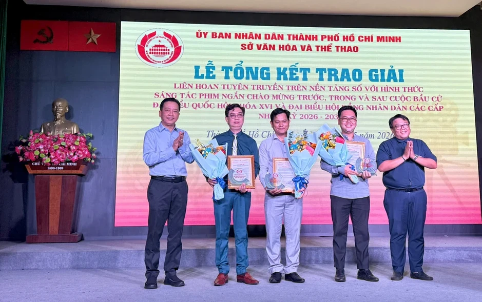 TP.HCM: Trao giải liên hoan phim ngắn tuyên truyền bầu cử trên nền tảng số TP.HCM: Trao giải liên hoan phim ngắn tuyên truyền bầu cử trên nền tảng số