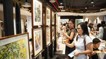 Trải nghiệm nghệ thuật cùng "Hơi thở màu nước"