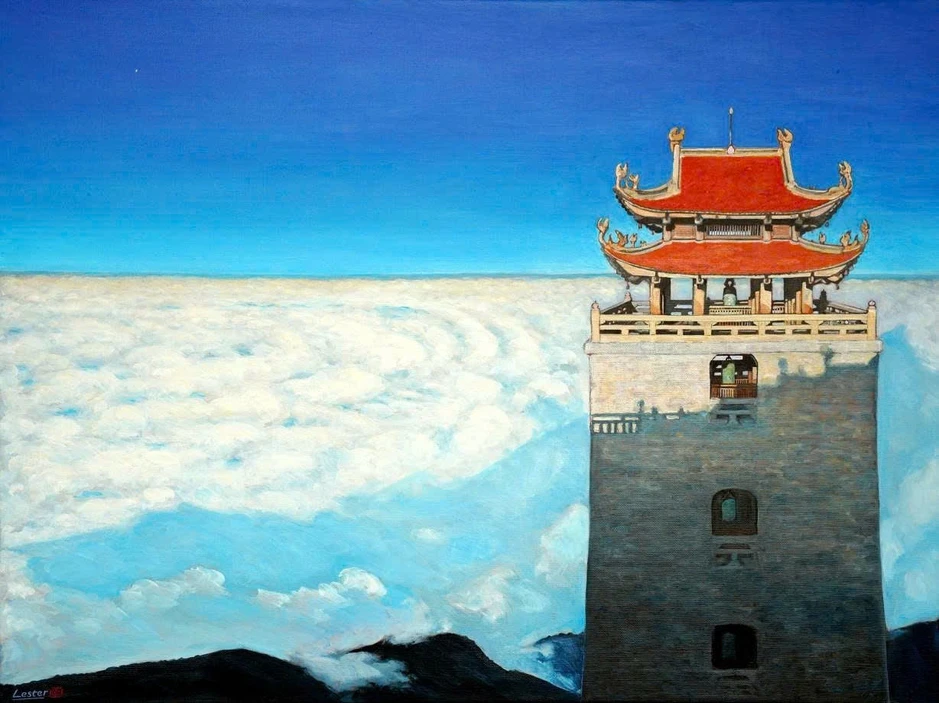 Triển lãm của hoạ sĩ người Anh lấy vợ Việt