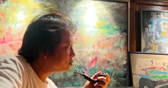 Triển lãm "Đi bộ lên giời" và sự "hồi sinh thực sự" của họa sĩ Đào Tuấn