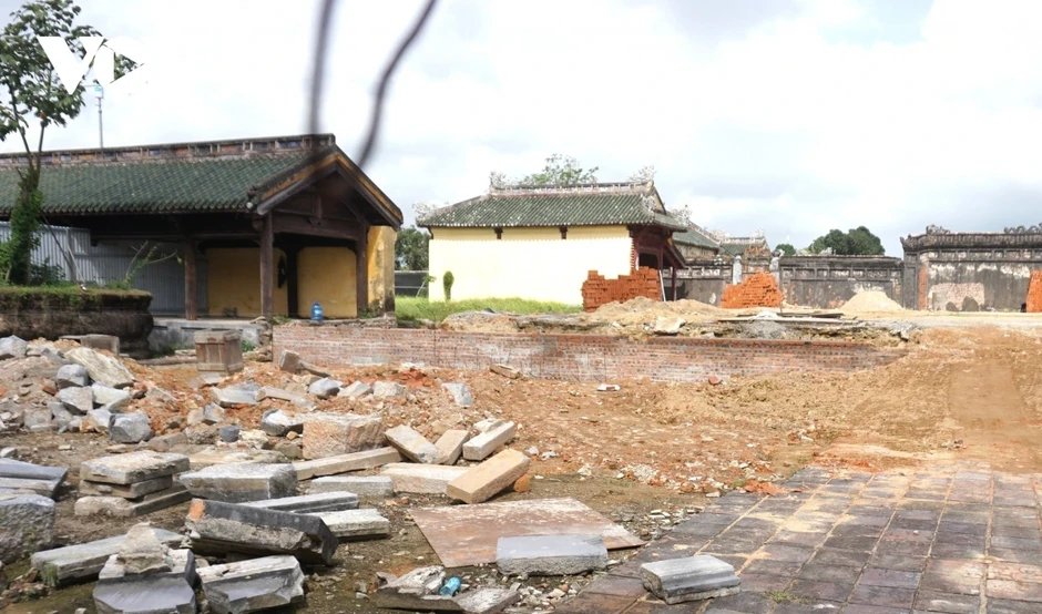 Tu bổ, phục hồi điện Cần Chánh trong Hoàng thành Huế Tu bổ, phục hồi điện Cần Chánh trong Hoàng thành Huế