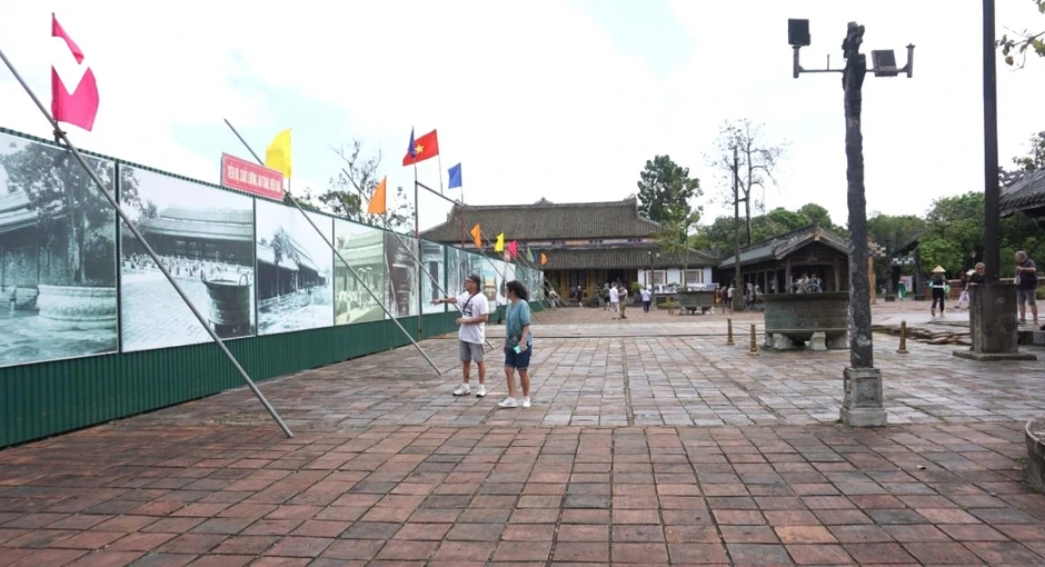 Tu bổ, phục hồi điện Cần Chánh trong Hoàng thành Huế Tu bổ, phục hồi điện Cần Chánh trong Hoàng thành Huế