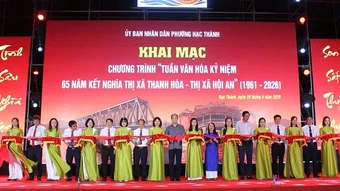 Tuần văn hóa kỷ niệm 65 năm kết nghĩa Thanh Hóa-Hội An