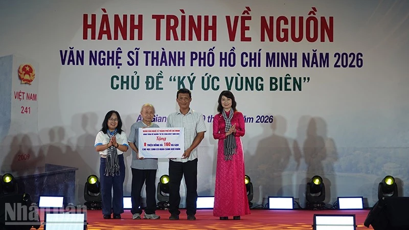 Văn nghệ sĩ Thành phố Hồ Chí Minh tổ chức đêm nhạc Ký ức vùng biên Văn nghệ sĩ Thành phố Hồ Chí Minh tổ chức đêm nhạc Ký ức vùng biên