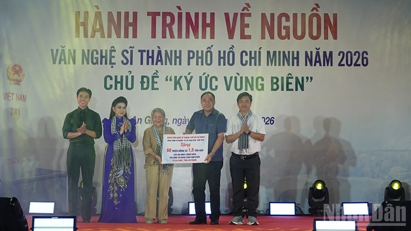 Văn nghệ sĩ Thành phố Hồ Chí Minh tổ chức đêm nhạc Ký ức vùng biên Văn nghệ sĩ Thành phố Hồ Chí Minh tổ chức đêm nhạc Ký ức vùng biên