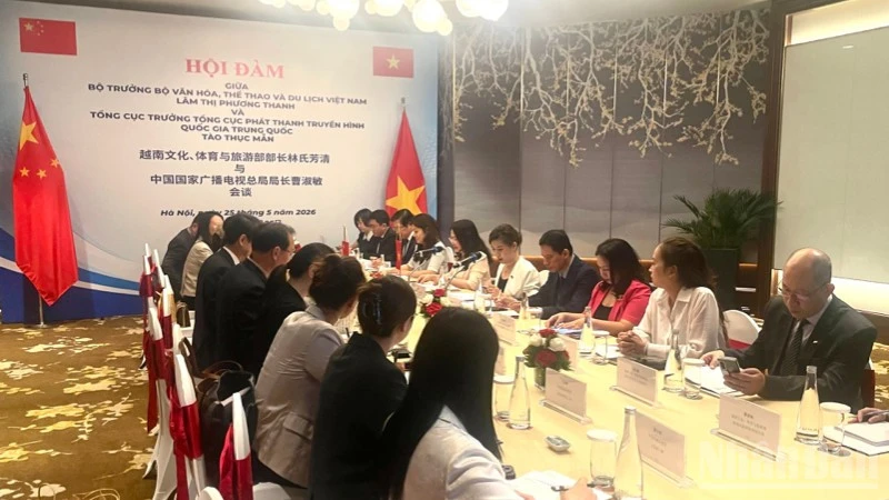 Việt Nam-Trung Quốc tăng cường hợp tác phát thanh, truyền hình và nghe nhìn trực tuyến Việt Nam-Trung Quốc tăng cường hợp tác phát thanh, truyền hình và nghe nhìn trực tuyến