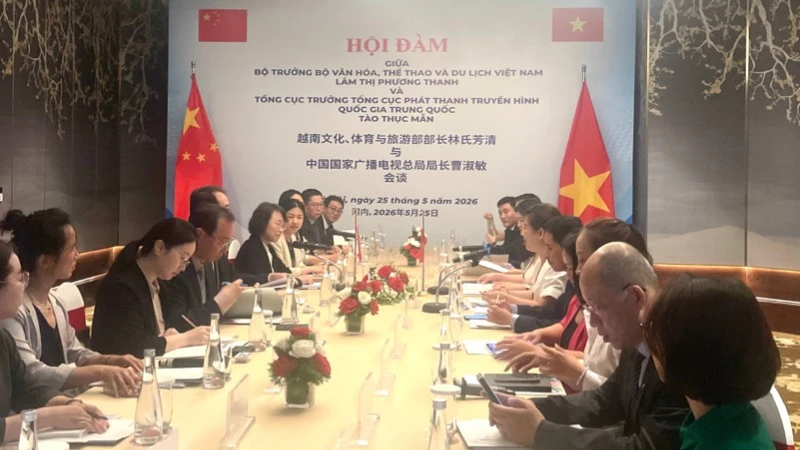 Việt Nam-Trung Quốc tăng cường hợp tác phát thanh, truyền hình và nghe nhìn trực tuyến Việt Nam-Trung Quốc tăng cường hợp tác phát thanh, truyền hình và nghe nhìn trực tuyến