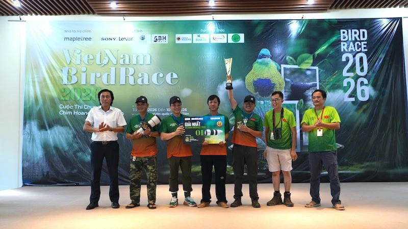 Vietnam BirdRace 2026 lan tỏa tình yêu thiên nhiên hoang dã Vietnam BirdRace 2026 lan tỏa tình yêu thiên nhiên hoang dã