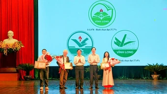 Vĩnh Long trao giải cuộc thi sáng tác biểu trưng (logo) tỉnh