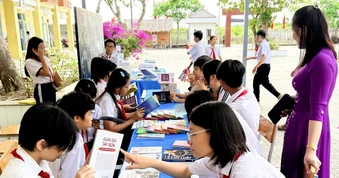 Xã Xuyên Mộc tổ chức ngày hội đọc sách cho học sinh