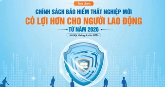 Báo Dân trí tổ chức tọa đàm về chính sách bảo hiểm thất nghiệp mới năm 2026