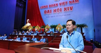 Bầu 135 ủy viên Ban Chấp hành Tổng Liên đoàn Lao động Việt Nam khóa mới