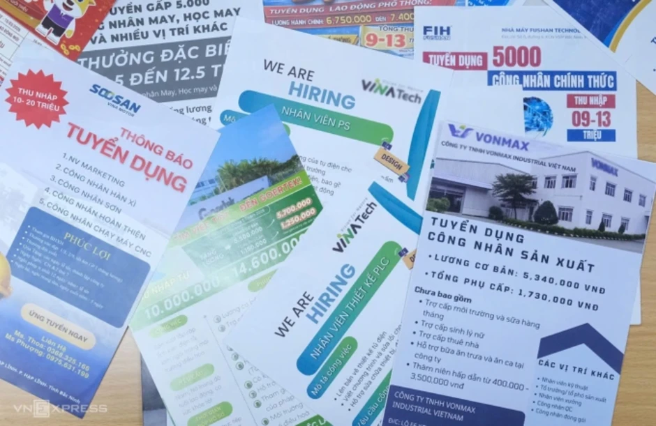Cuộc đua chi thưởng hút nhân công của doanh nghiệp FDI Cuộc đua chi thưởng hút nhân công của doanh nghiệp FDI