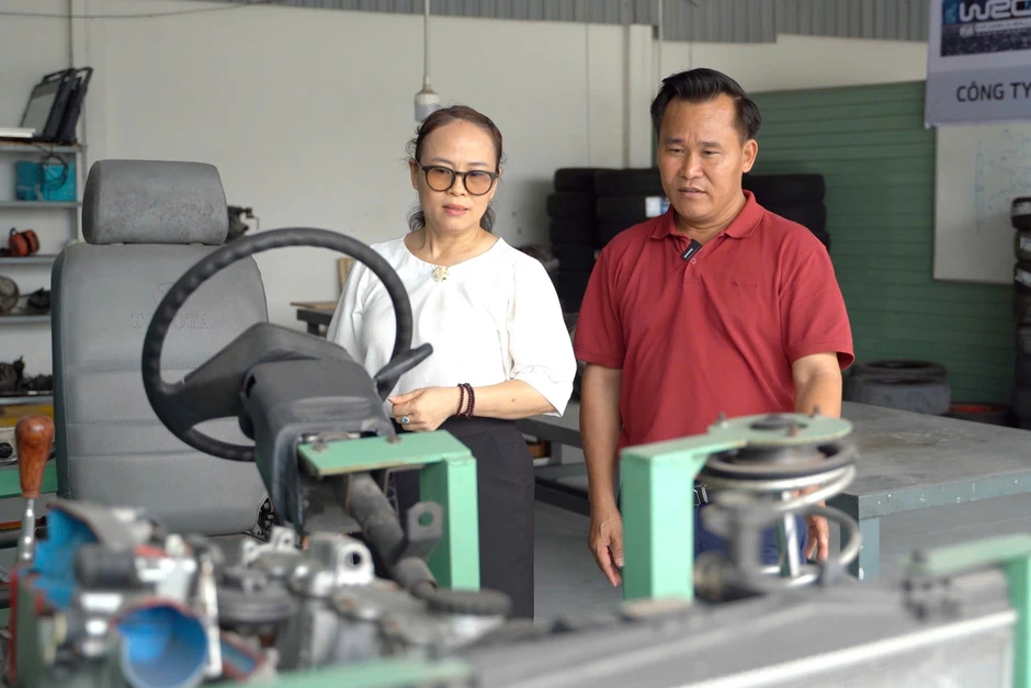 Người lao động bất ngờ vì được hỗ trợ tiền ăn khi học nghề Người lao động bất ngờ vì được hỗ trợ tiền ăn khi học nghề