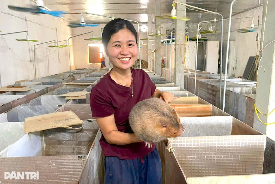 Nữ công nhân về quê nuôi động vật thu hàng trăm triệu đồng/năm Nữ công nhân về quê nuôi động vật thu hàng trăm triệu đồng/năm