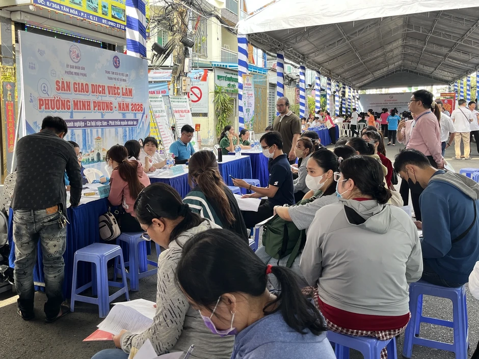 TP.HCM tuyển dụng nhiều lao động phổ thông, có vị trí lương hơn 40 triệu đồng/tháng TP.HCM tuyển dụng nhiều lao động phổ thông, có vị trí lương hơn 40 triệu đồng/tháng