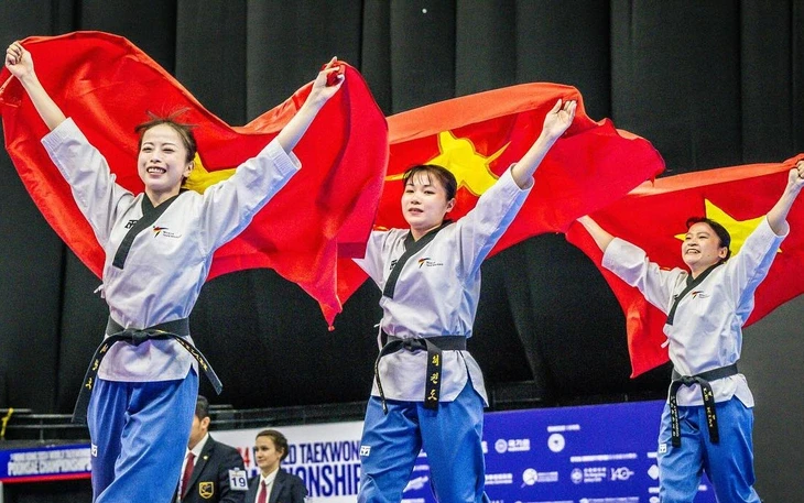 Châu Tuyết Vân giành HCV taekwondo tại Mỹ Châu Tuyết Vân giành HCV taekwondo tại Mỹ