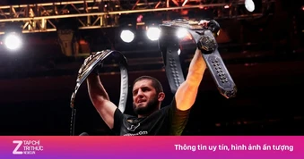 Makhachev đổi hạng, không đổi quyền lực