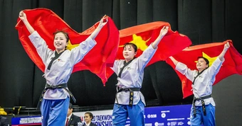 Taekwondo Việt Nam giành 2 HCV châu Á
