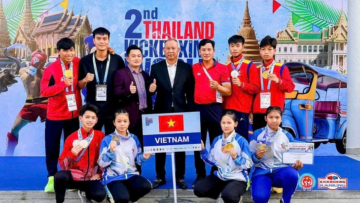 Việt Nam xếp hạng ba cúp thế giới ở môn võ giàu tính thực chiến kickboxing Việt Nam xếp hạng ba cúp thế giới ở môn võ giàu tính thực chiến kickboxing