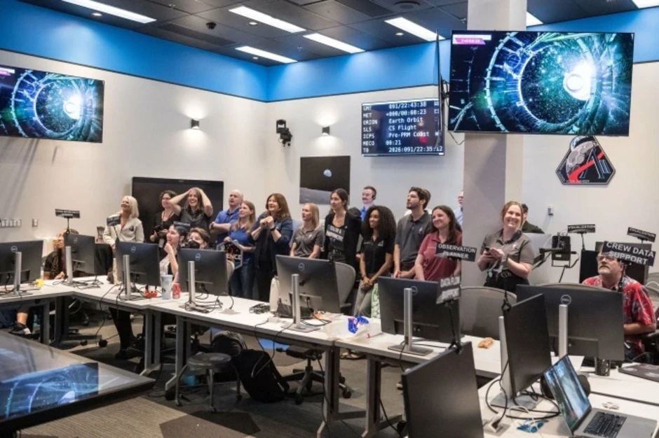 Ảnh chụp phòng điều khiển tại NASA thu hút chú ý Ảnh chụp phòng điều khiển tại NASA thu hút chú ý