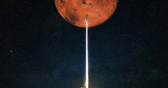 Tỷ phú tiền số thuê SpaceX đưa lên vũ trụ, bay ngang qua Sao Hỏa