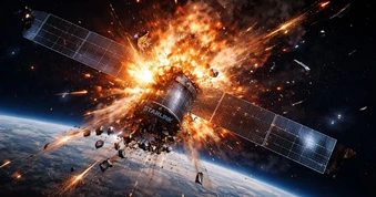 Vệ tinh Starlink phát nổ tạo nên hàng chục mảnh vỡ, có gây ra nguy hiểm?