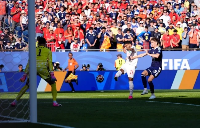 5 dấu ấn Scotland 0-1 Morocco: Bàn thắng 'tia chớp' của Saibari; "Sư tử Atlas" lập trang sử mới 5 dấu ấn Scotland 0-1 Morocco: Bàn thắng 'tia chớp' của Saibari; "Sư tử Atlas" lập trang sử mới