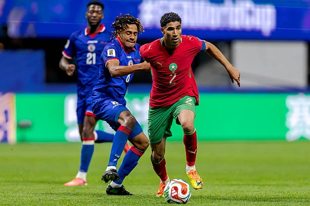 Achraf Hakimi dẫn dắt Morocco lội ngược dòng hạ gục Haiti