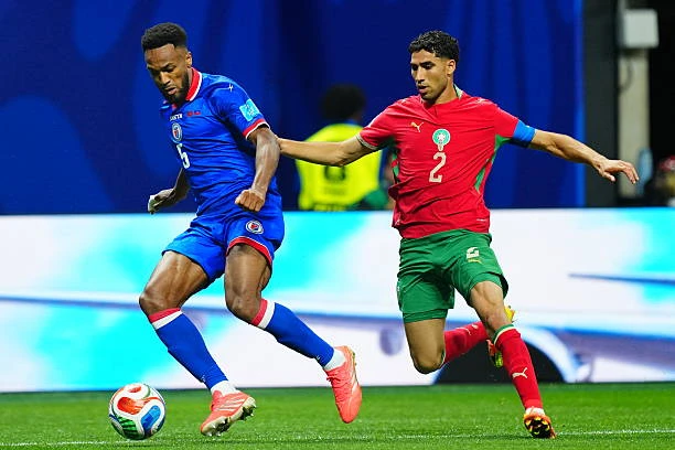 Achraf Hakimi dẫn dắt Morocco lội ngược dòng hạ gục Haiti