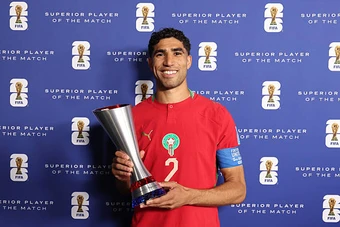Achraf Hakimi dẫn dắt Morocco lội ngược dòng hạ gục Haiti