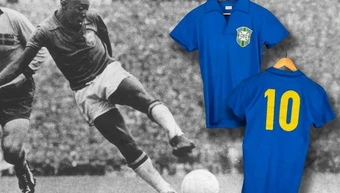 Áo đấu World Cup 1958 của Pele có giá 4,5 triệu bảng