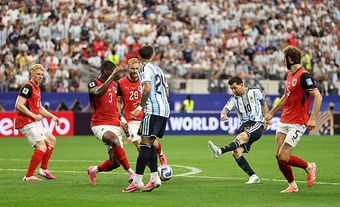 Argentina 2-0 Áo: Messi độc chiếm kỷ lục World Cup với 18 bàn thắng
