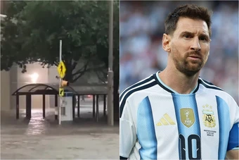 Bão lũ tại Dallas đe dọa lịch trình của tuyển Argentina