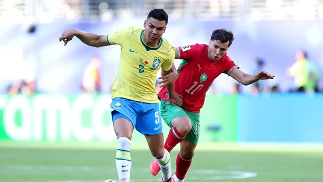 Casemiro gây thất vọng trận hòa Morocco