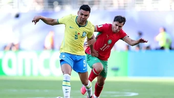 Casemiro gây thất vọng trận hòa Morocco