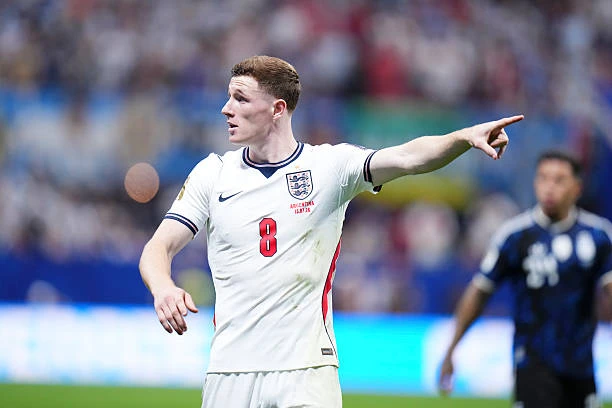 Chấm điểm tuyển Anh: Điểm sáng từ Anthony Gordon và Declan Rice