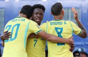 Chấm điểm tuyển Brazil: Điểm sáng Vinicius; Raphinha chưa đạt kỳ vọng