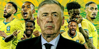 Cơn lạm phát tiền đạo làm khó Carlo Ancelotti tại Brazil
